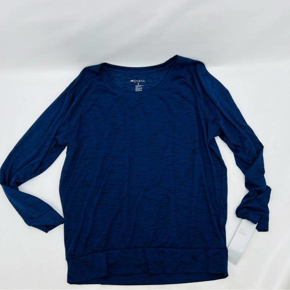 Ideology Navy Serenity Essential Pullover - Picture 6 of 7